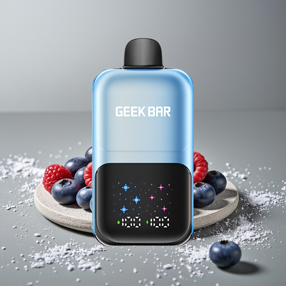 GEEK BAR 2GO 50000 Puffs Dual Tank 20ml Blau-Raspeis
