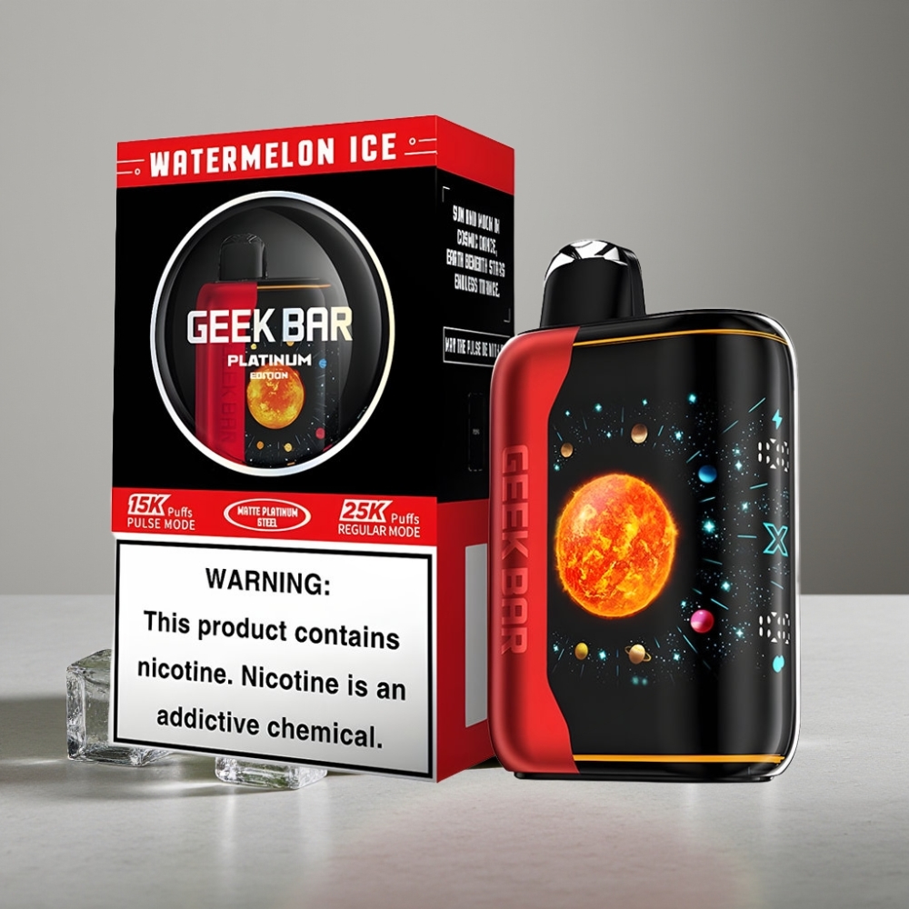 GEEK BAR Platinum Edition 25000 Puffs Matte Steel USB-C 2%