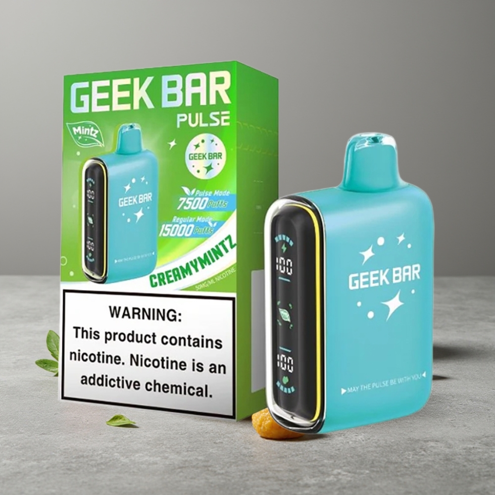 GEEK BAR Pulse 15000 Puffs 16ML 5% USB-C Mintz Edition