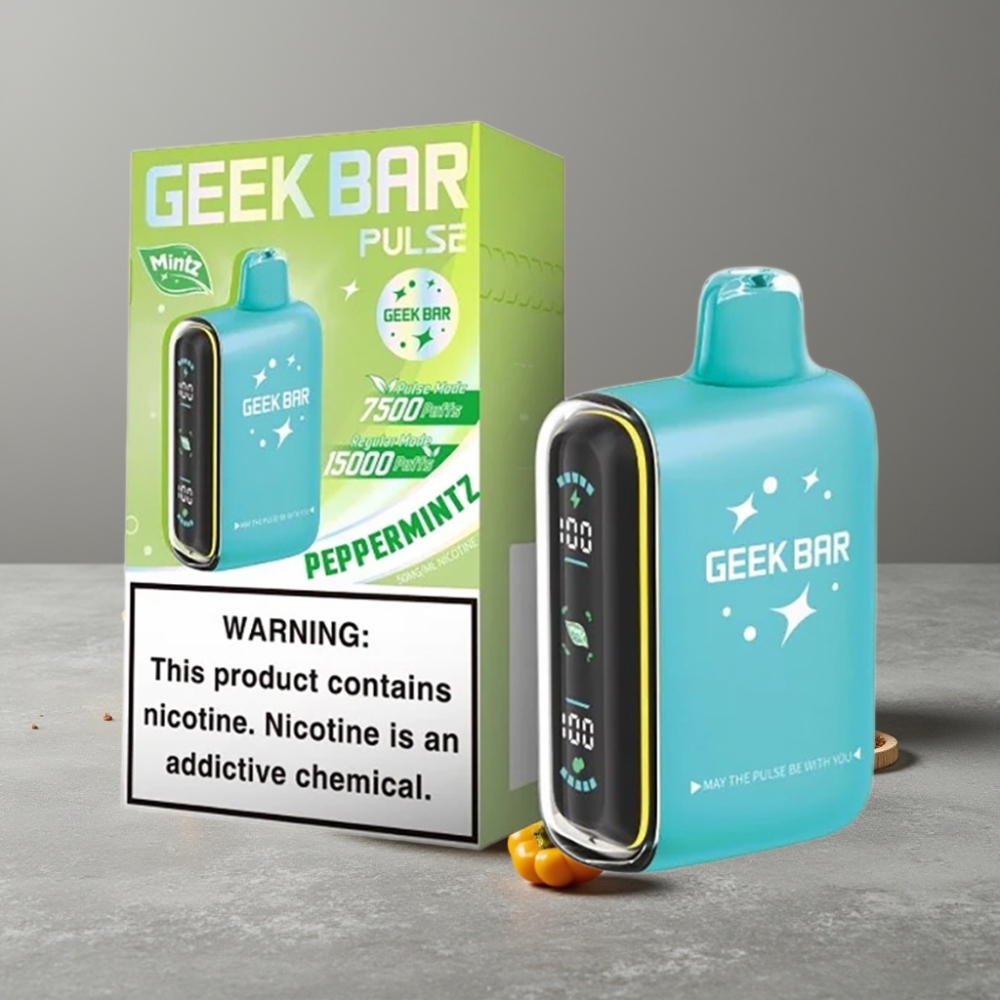 GEEK BAR Pulse 15000 Puffs 16ML 5% USB-C Mintz Edition