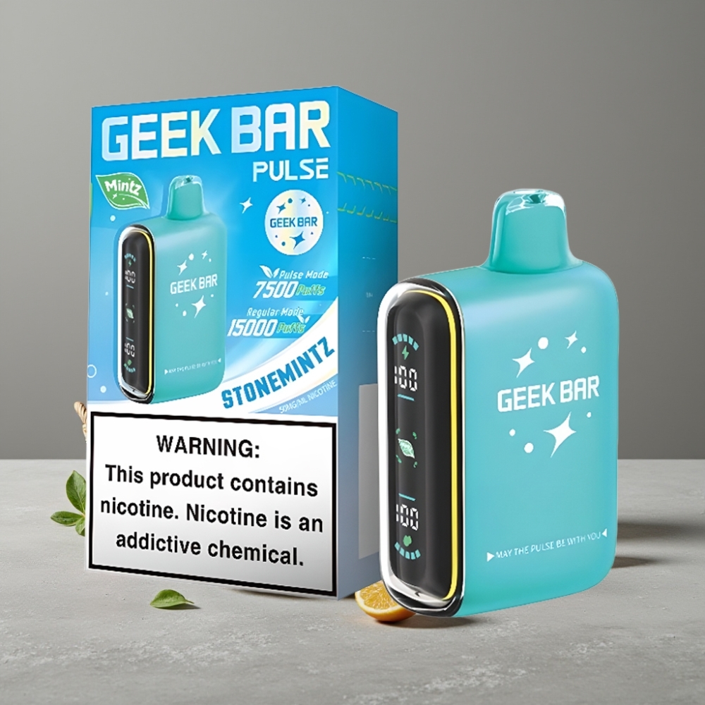 GEEK BAR Pulse 15000 Puffs 16ML 5% USB-C Mintz Edition