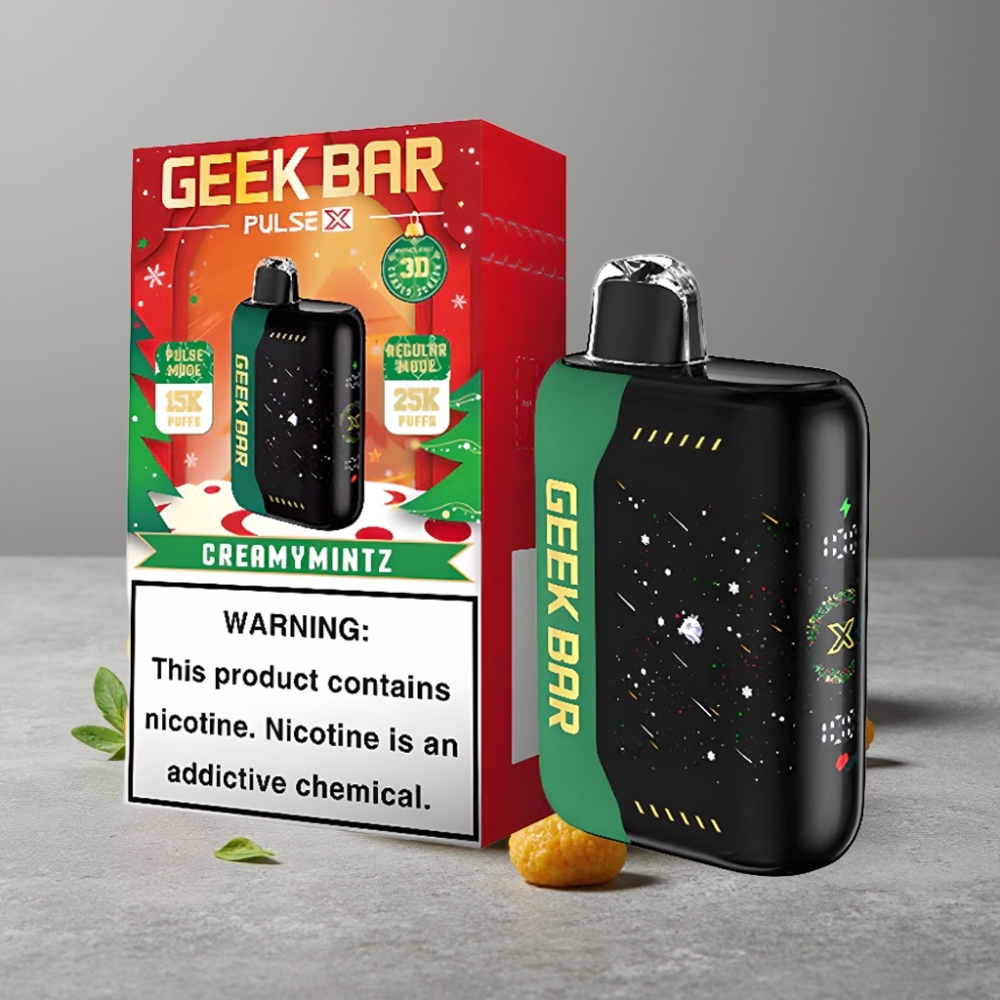 GEEK BAR Pulse X 25000 Puffs 18mL Dual Mesh Weihnachtsedition
