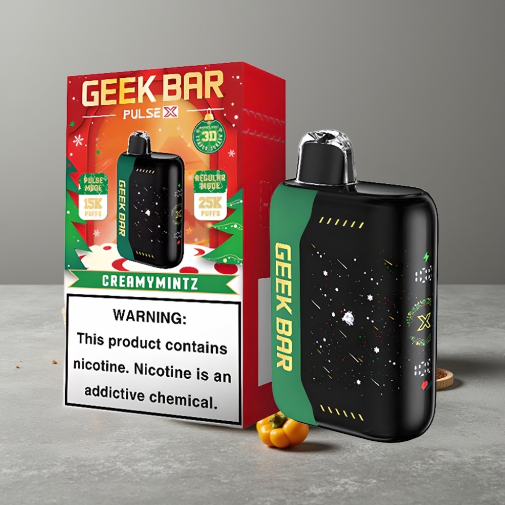 GEEK BAR Pulse X 25000 Puffs 18mL Dual Mesh Weihnachtsedition
