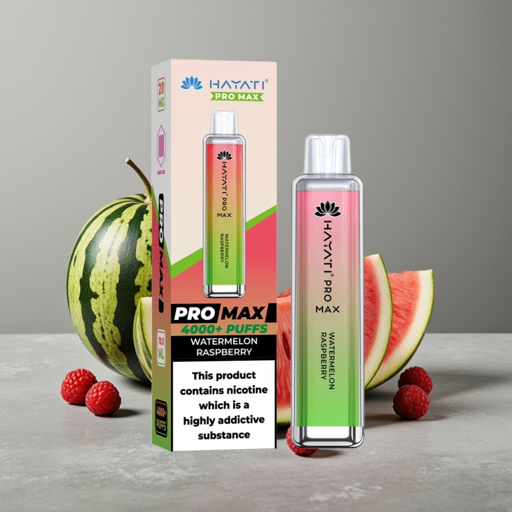 Hayati Pro Max 4000 Puffs Dual Mesh Coil 1400mAh Crystal Einweg-Vape