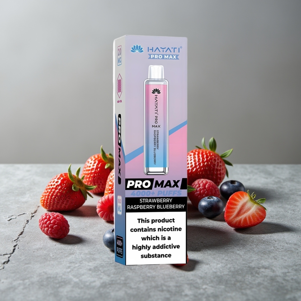 Hayati Pro Max 4000 Puffs Dual Mesh Coil 1400mAh TPD