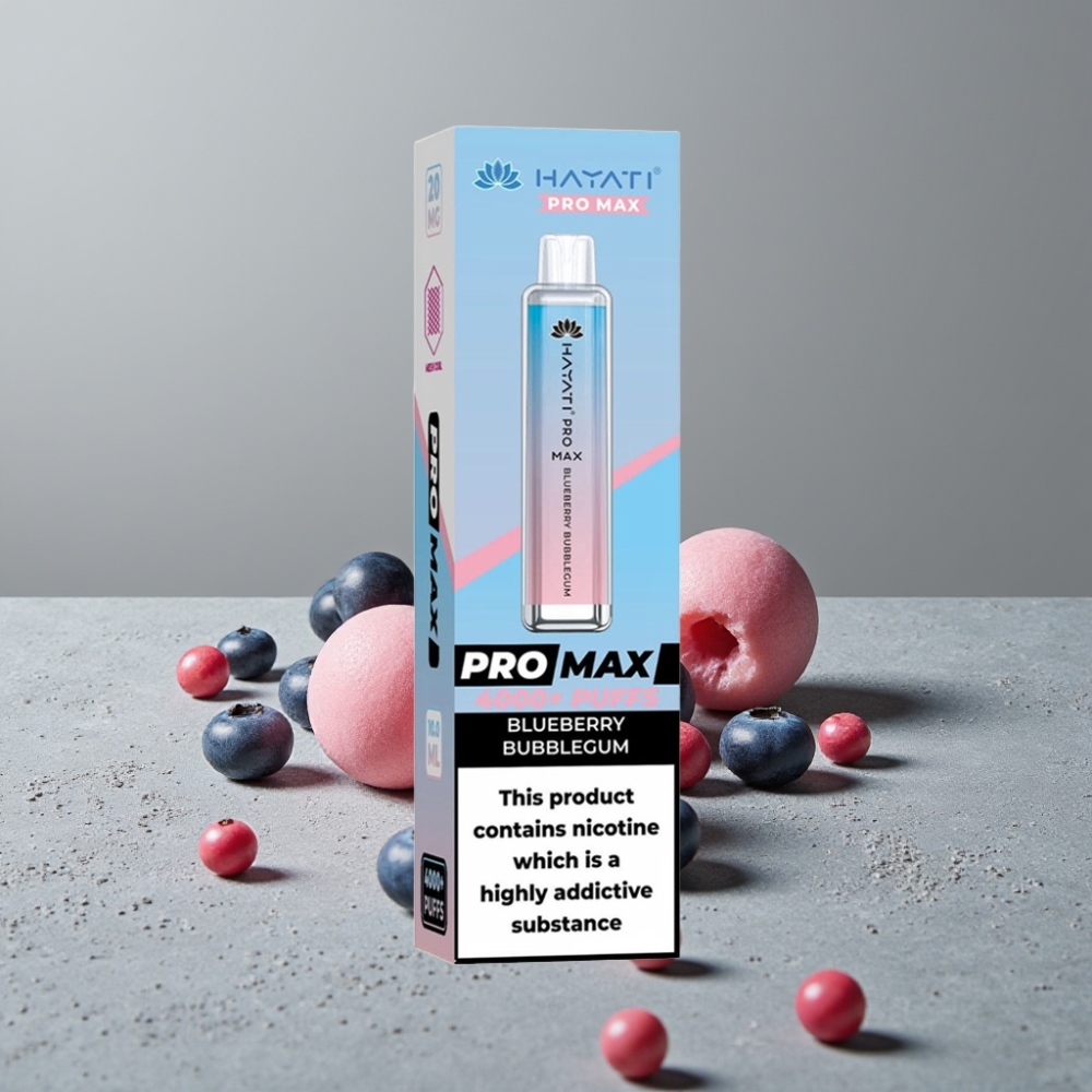 Hayati Pro Max 4000 Puffs Dual Mesh Coil 1400mAh Wiederaufladbar TPD