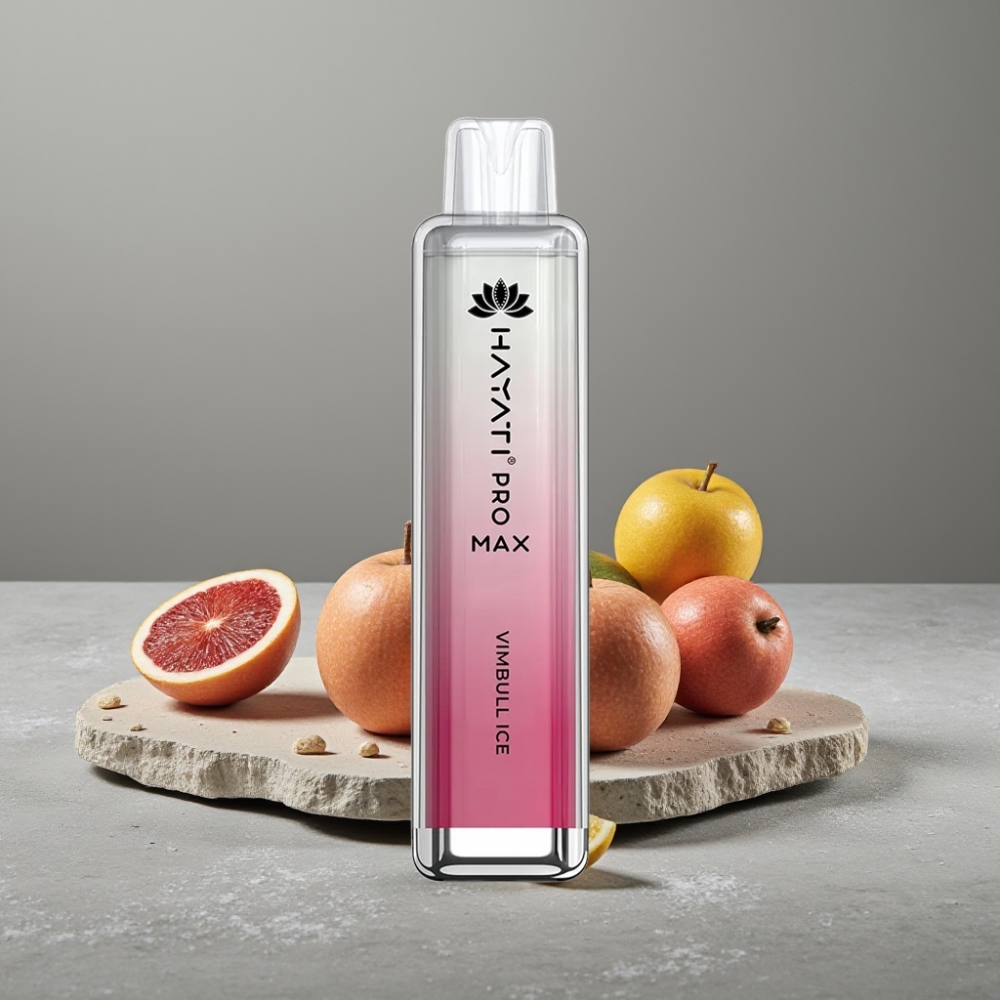 Hayati Pro Max 4000 Puffs Dual Mesh Coil Rechargebar LED TPD