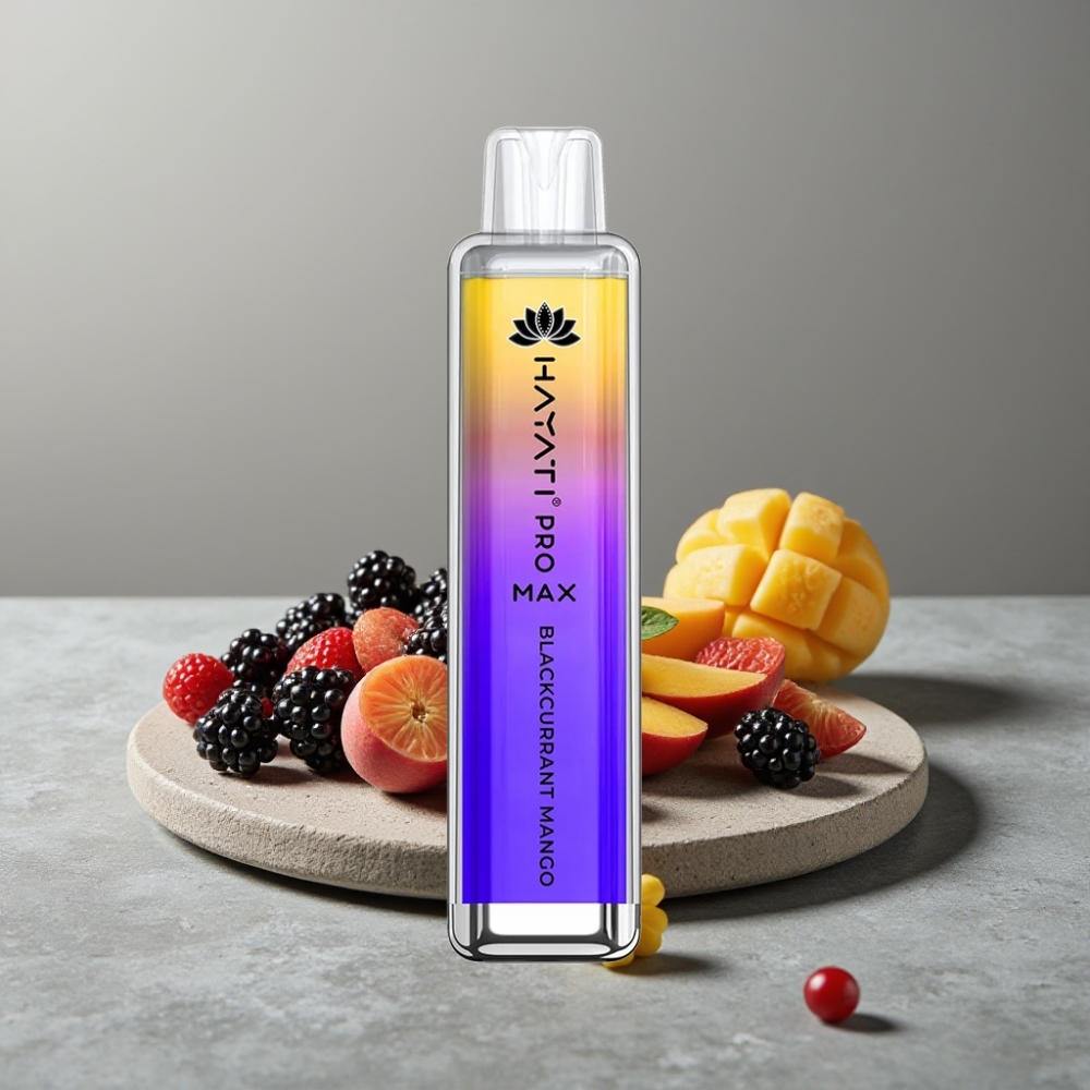 Hayati Pro Max 4000 Puffs Dual Mesh Coil Rechargebar LED TPD