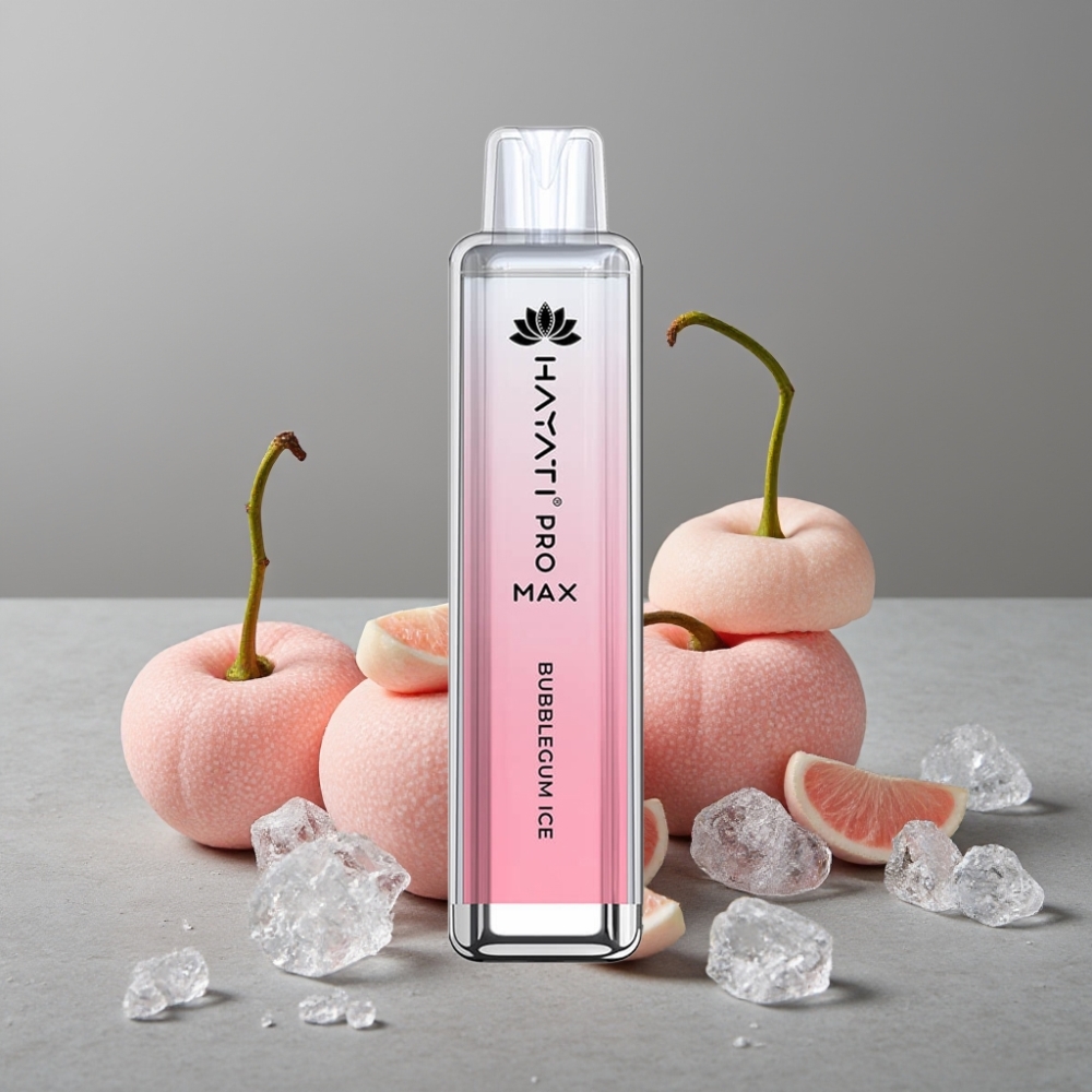 Hayati Pro Max 4000 Puffs Dual Mesh Coil Rechargebar LED TPD