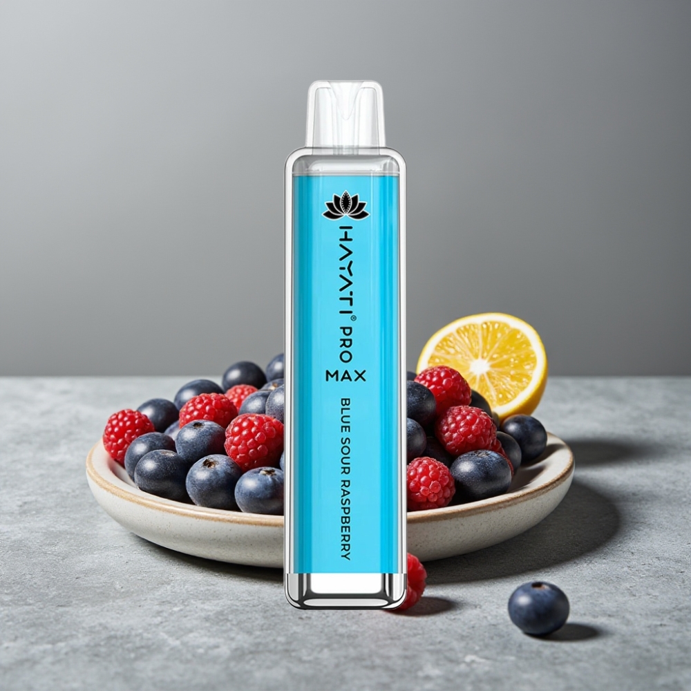 Hayati Pro Max 4000 Puffs Dual Mesh Coil Rechargebar LED TPD