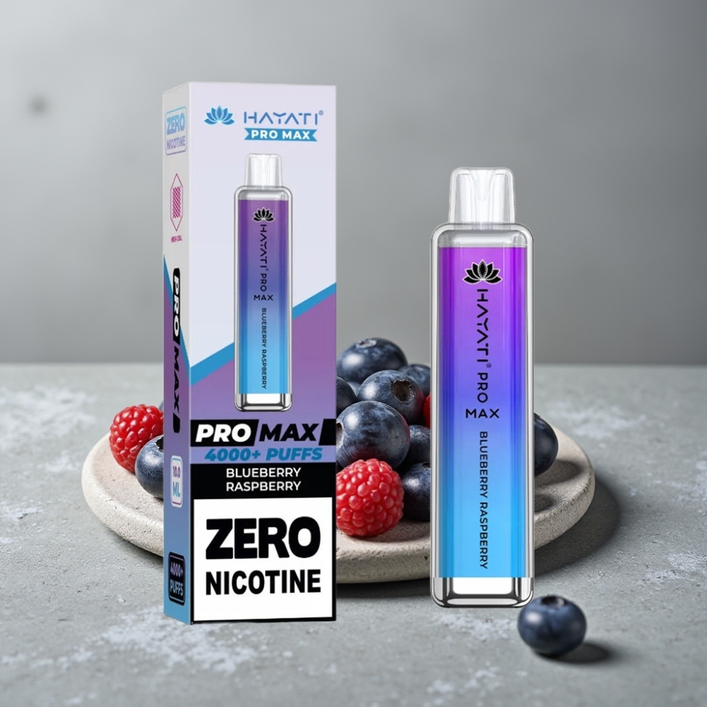 Hayati Pro Max 4000 Puffs Dual Mesh Coil Rechargebar LED TPD