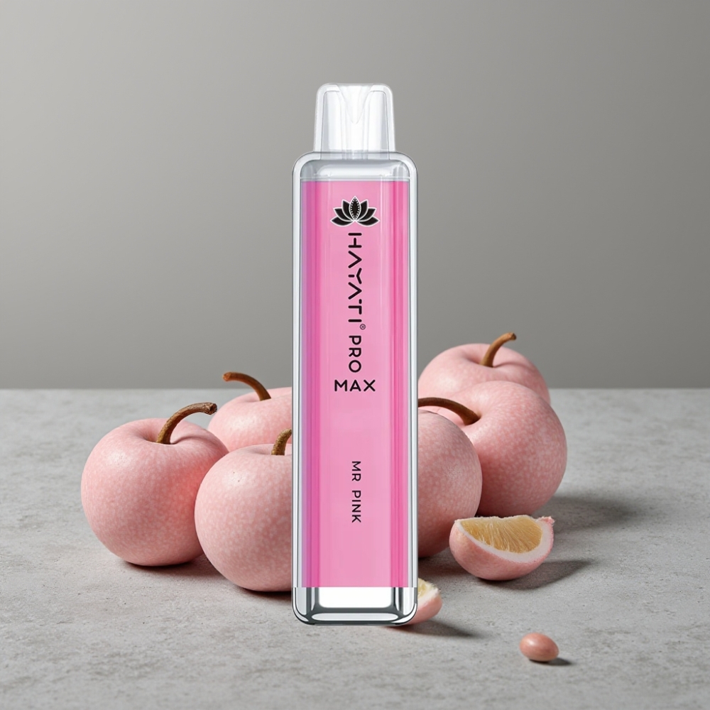 Hayati Pro Max 4000 Puffs Dual Mesh Coil Rechargebar LED TPD