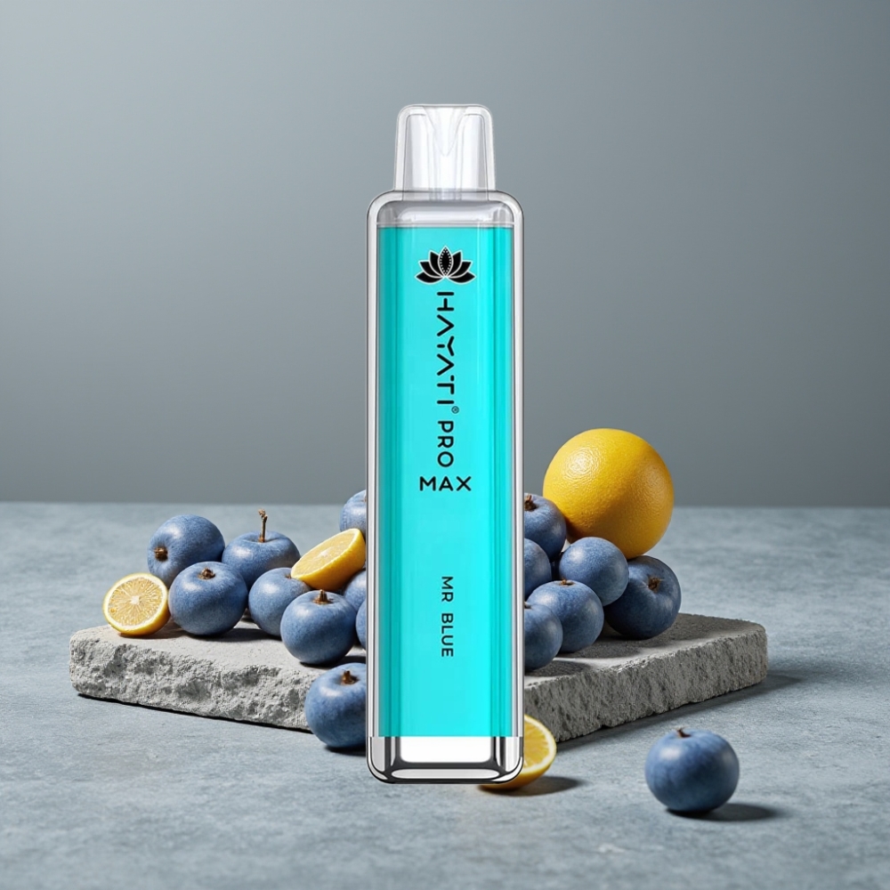 Hayati Pro Max 4000 Puffs Dual Mesh Coil Rechargebar LED TPD