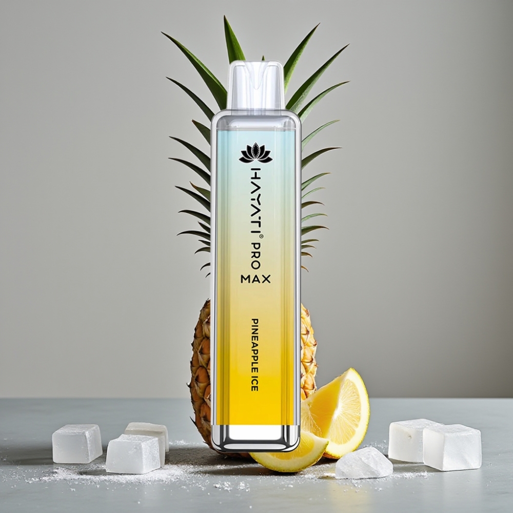 Hayati Pro Max 4000 Puffs Dual Mesh Coil Rechargebar LED TPD-konform