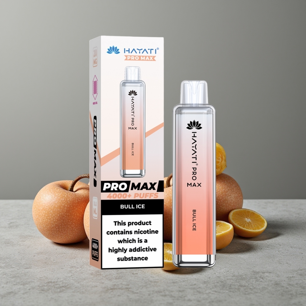 Hayati Pro Max 4000 Puffs Dual Mesh Coil Rechargebar TPD