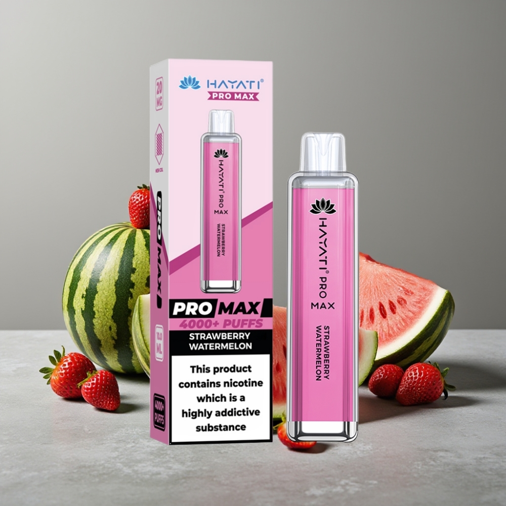 Hayati Pro Max 4000 Puffs Dual Mesh Coil Rechargebar TPD