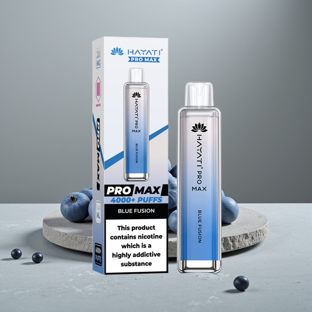Hayati Pro Max 4000 Puffs Dual Mesh Coil Rechargebar TPD