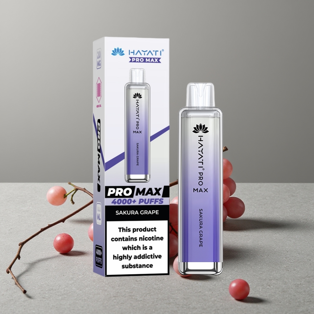 Hayati Pro Max 4000 Puffs Dual Mesh Coil Rechargebar TPD