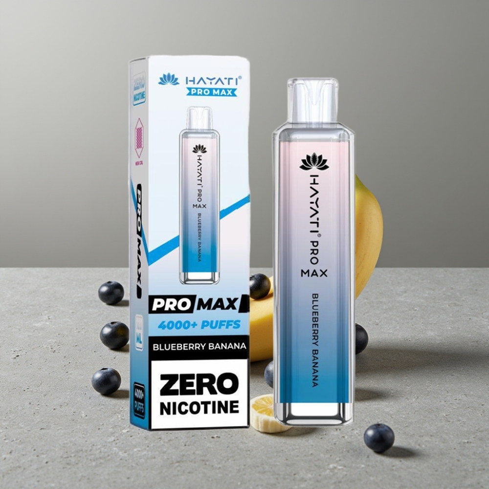 Hayati Pro Max 4000 Puffs Dual Mesh Coil Rechargebar TPD-konform Kristall