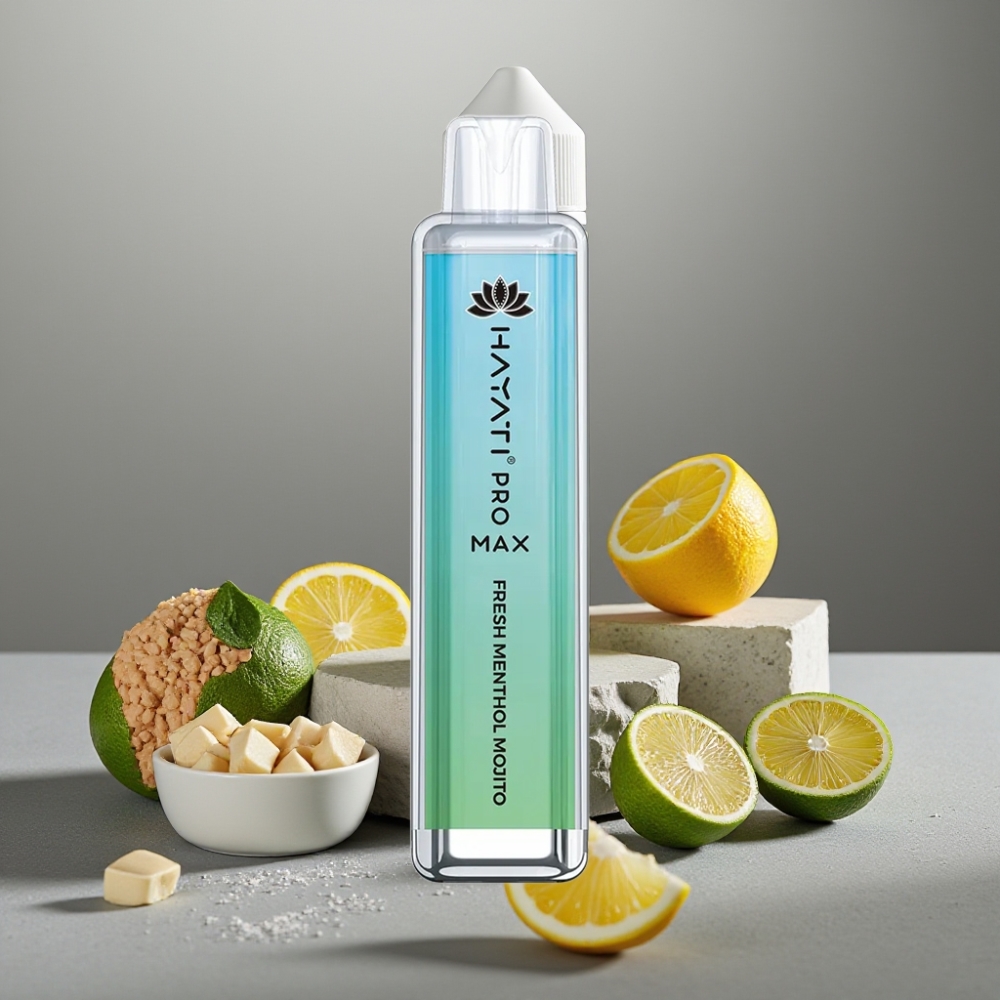 Hayati Pro Max 4000 Puffs Dual Mesh Coil Wiederaufladbar TPD