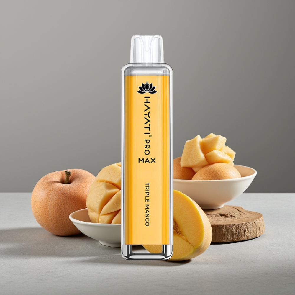 Hayati Pro Max 4000 Puffs Wiederaufladbar 1400mAh Dual Mesh TPD