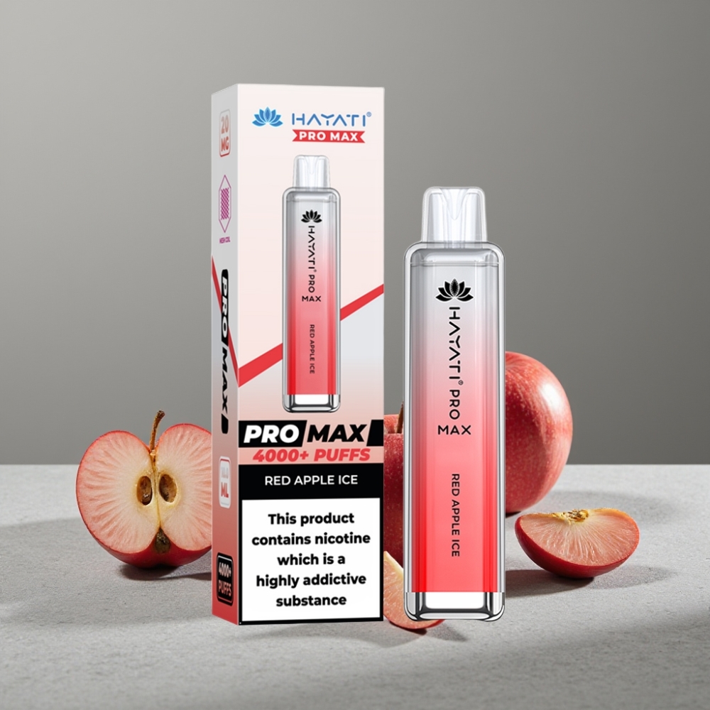 Hayati Pro Max 4000 Puffs Wiederaufladbar Dual Mesh TPD-Konform