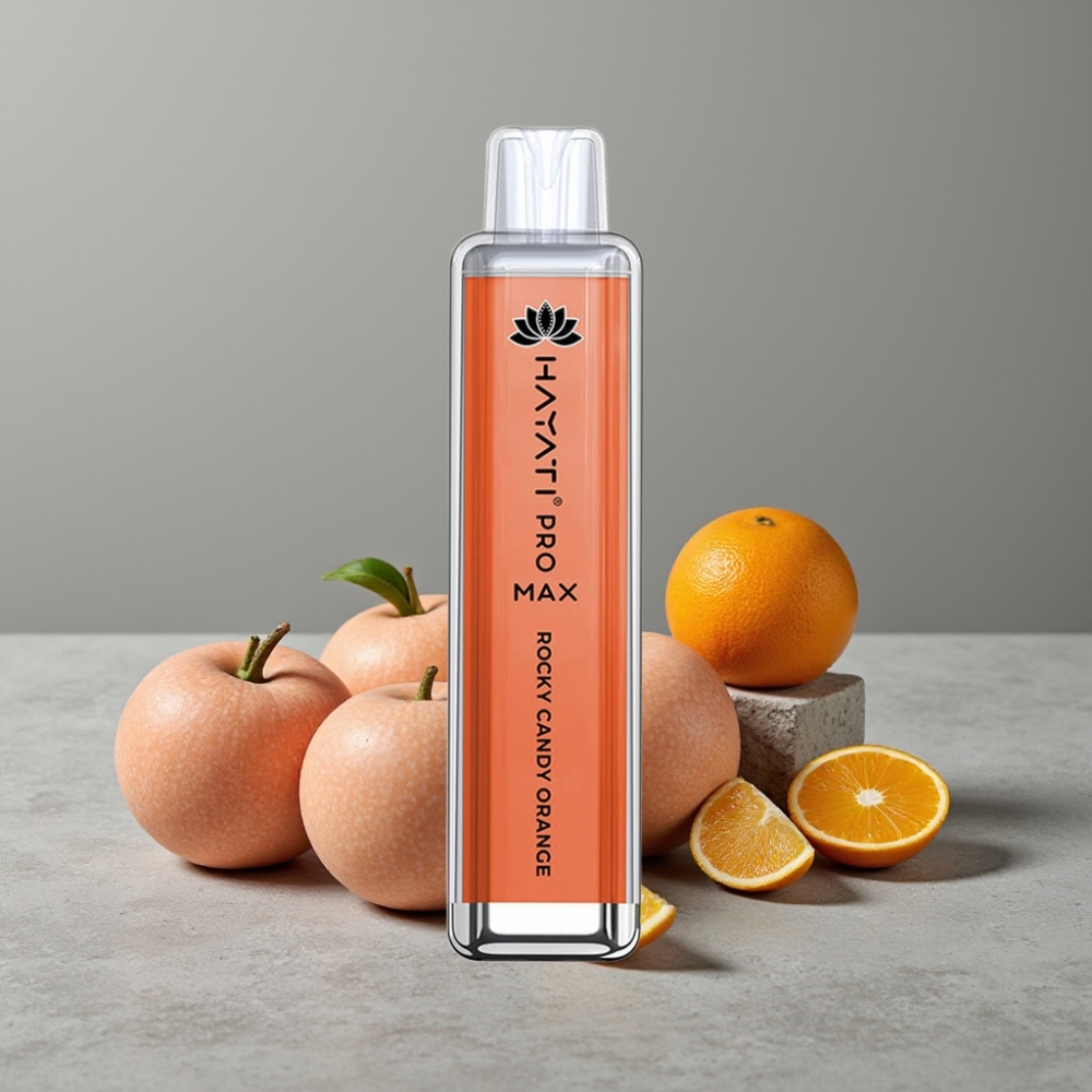 Hayati Pro Max 4000 Puffs Wiederaufladbar Kristall LED 2ml/10ml TPD