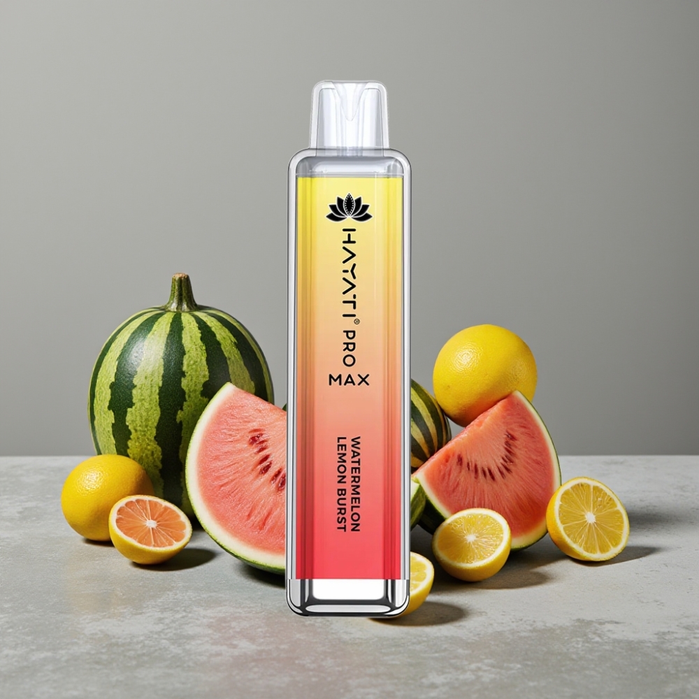 Hayati Pro Max 4000 Puffs Wiederaufladbar LED Crystal 2ml/10ml TPD