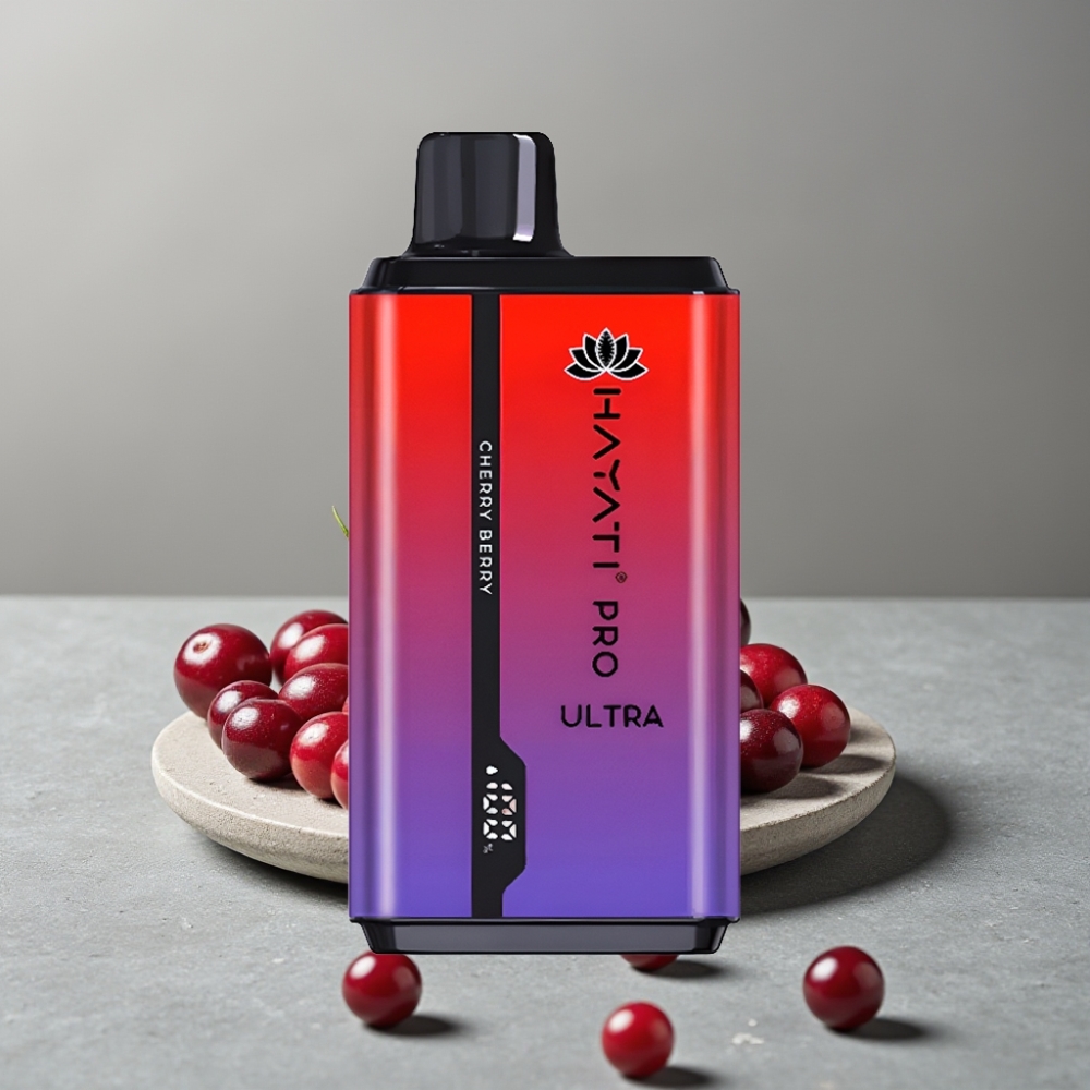 Hayati Pro Ultra 15000 Puffs 24ml 2% Cherry Berry