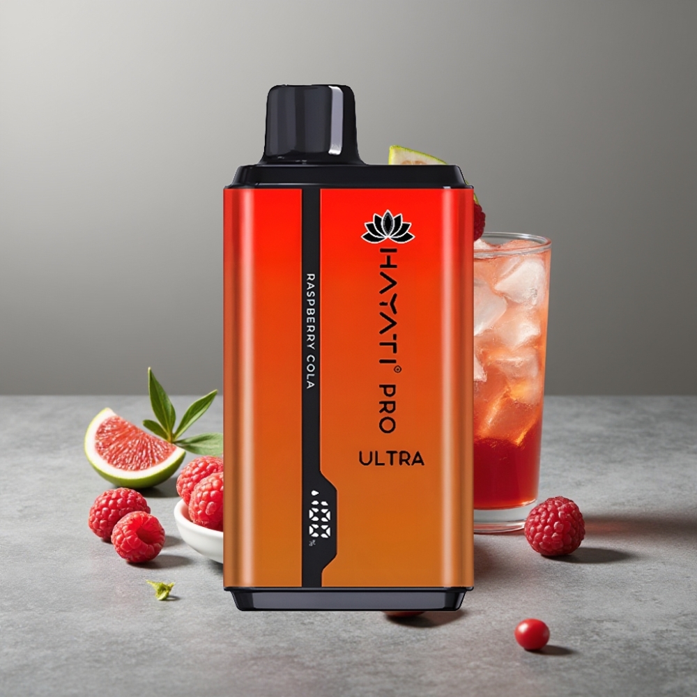 Hayati Pro Ultra 15000 Puffs 24ml 2% Raspberry Cola