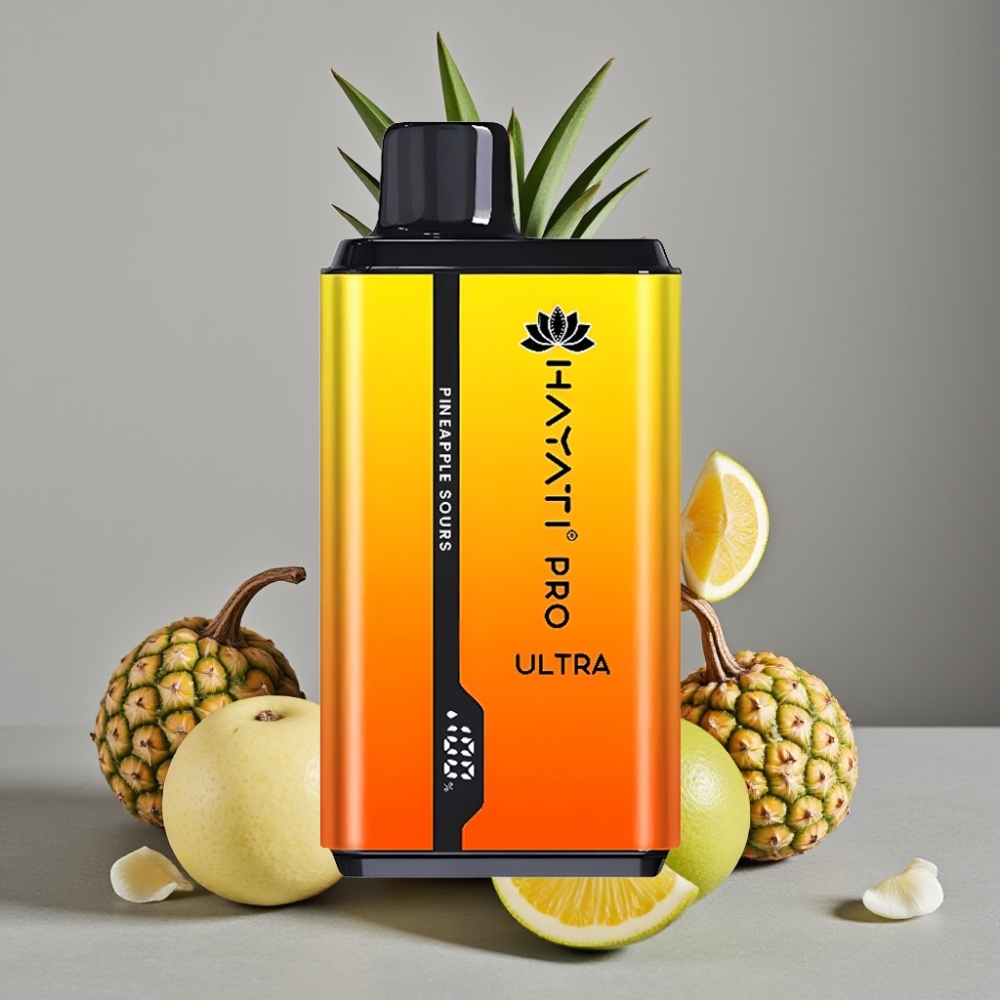 Hayati Pro Ultra 15000 Puffs 2×12ml 2% Pineapple Sours