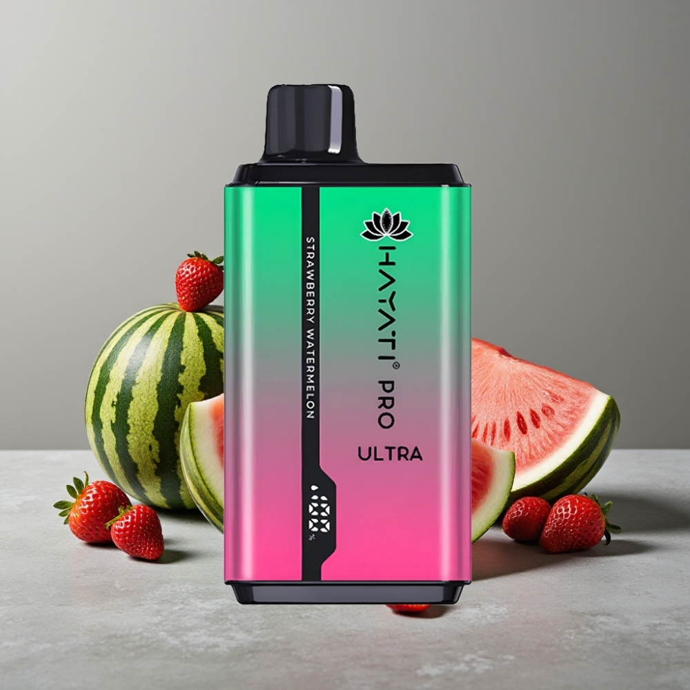 Hayati Pro Ultra 15000 Puffs 2×12ml 2% Strawberry Wassermelone