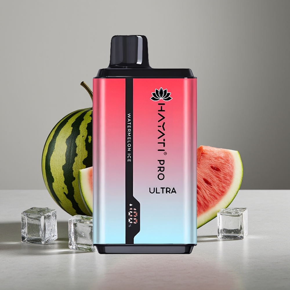 Hayati Pro Ultra 15000 Puffs 2×12ml 2% Watermelon Ice