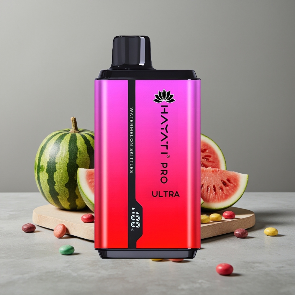 Hayati Pro Ultra 15000 Puffs 850mAh 24ml 2% Wassermelone Skittles