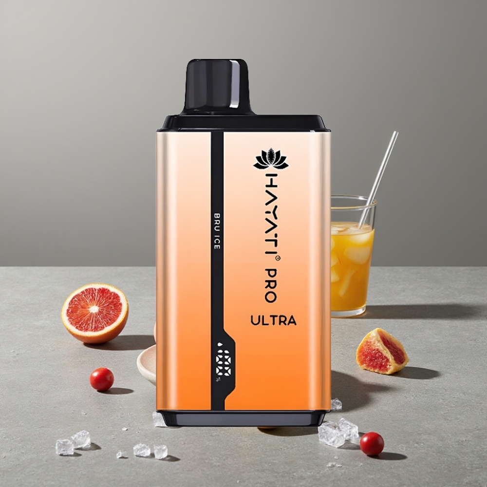 Hayati Pro Ultra 15000 Puffs 850mAh 24ml Bru Ice