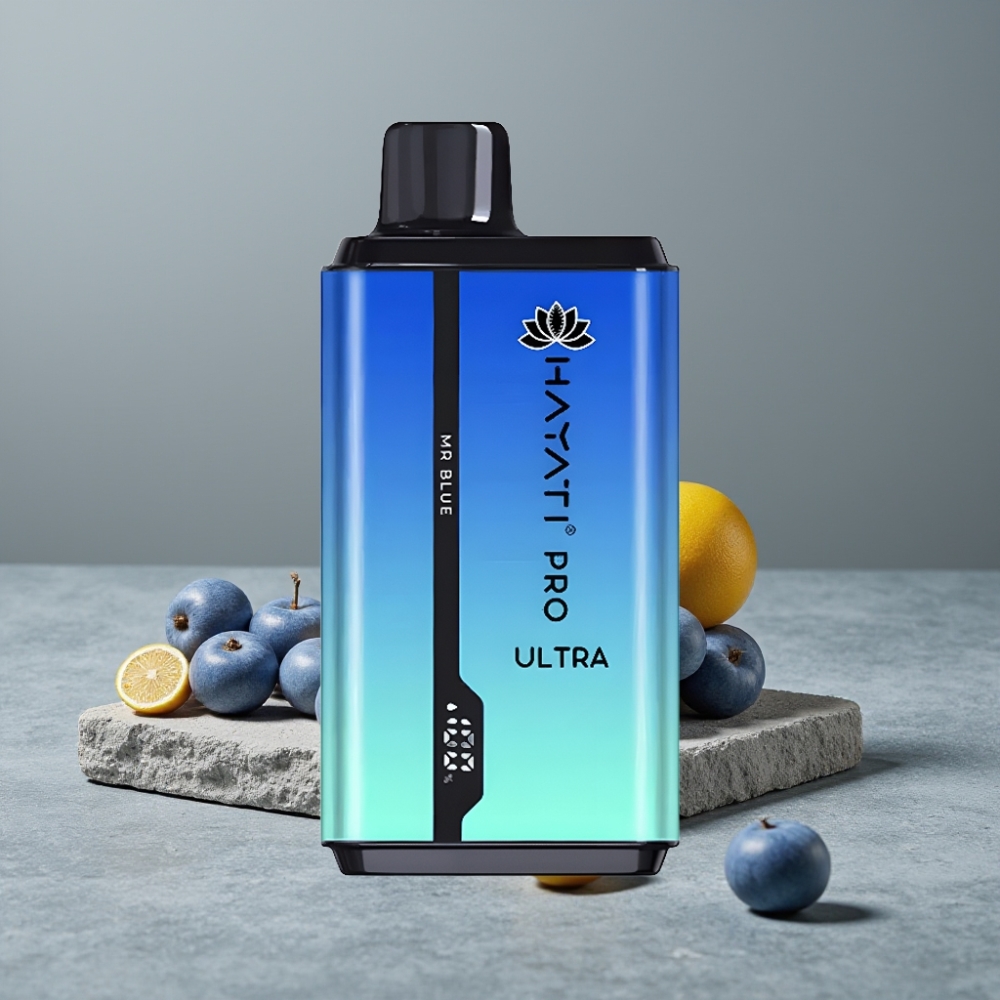 Hayati Pro Ultra 15000 Puffs 850mAh 2×12ml 2% Mr Blue
