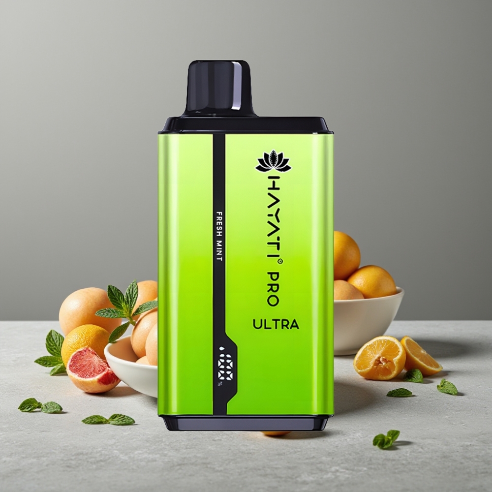 Hayati Pro Ultra 15000 Puffs Fresh Mint 2×12ml 2%