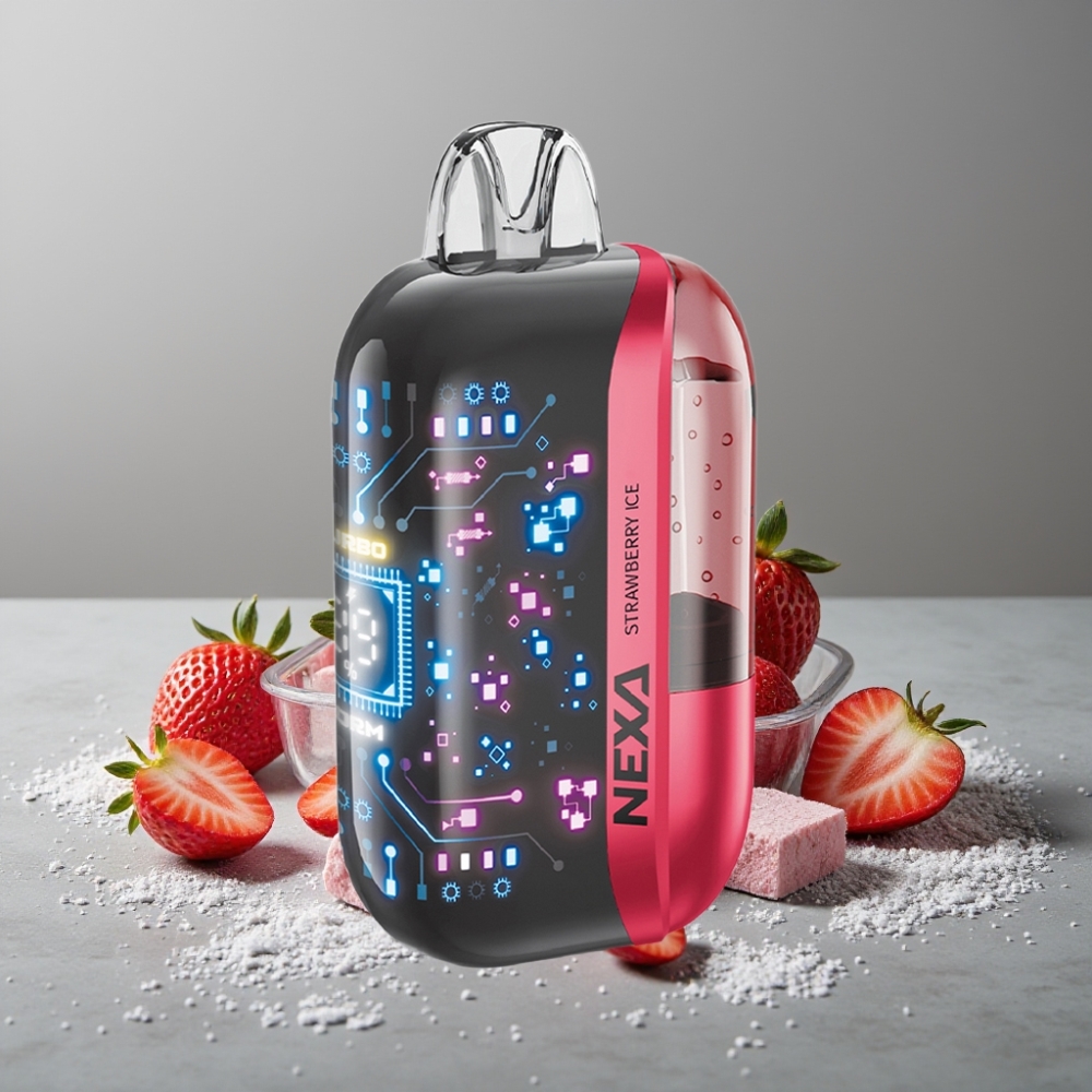 NEXA Ultra 50000 Puffs 20ml 5% Typ-C 3D Anzeige Doppel-Mesh
