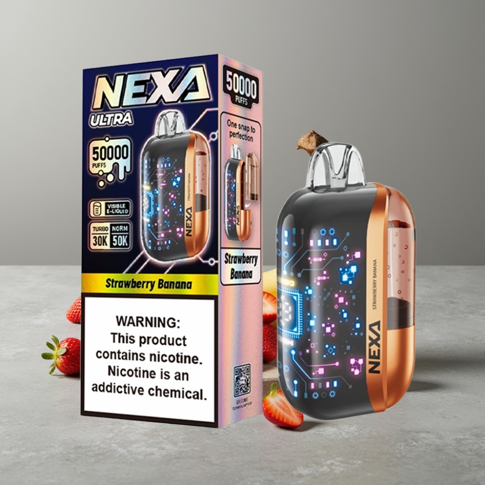 NEXA Ultra 50K 20ml 5% Typ-C 3D Anzeige