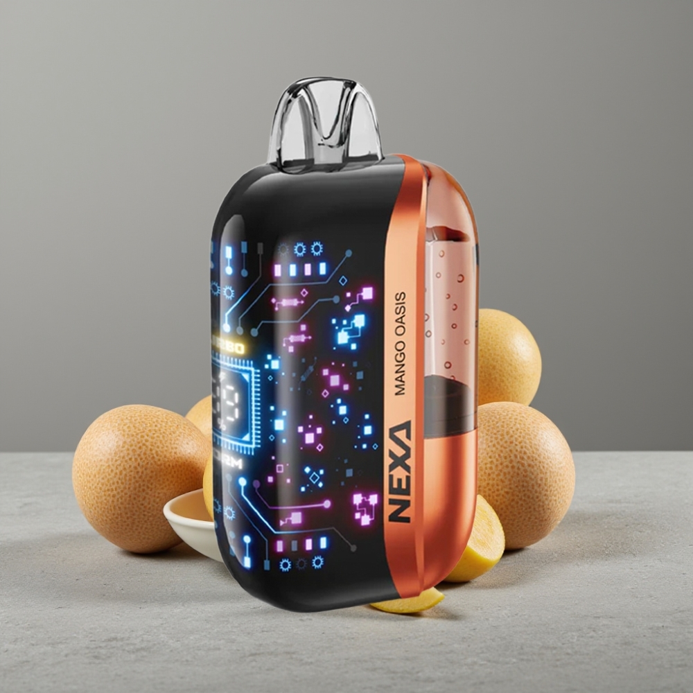 NEXA Ultra 50K 20ml 5% Typ-C 3D-Bildschirm Mango Oasis