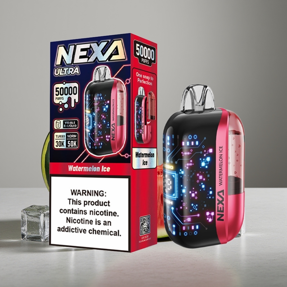 NEXA Ultra 50K Einweg-Vape 20ml 5% 0,9ohm Dual Mesh Typ-C