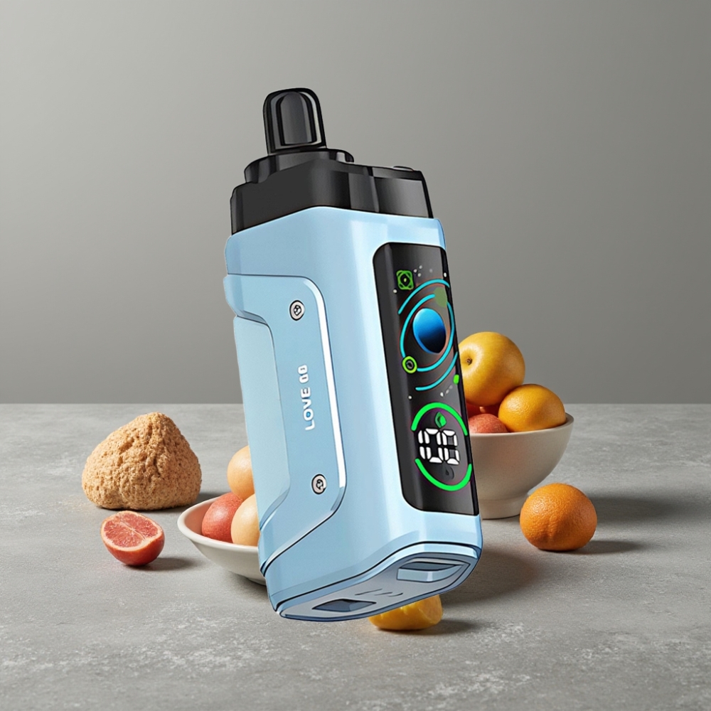 Razz Bar 45000 Puffs 1.0 Ohm Mesh Luftstrom Typ-C Love 66