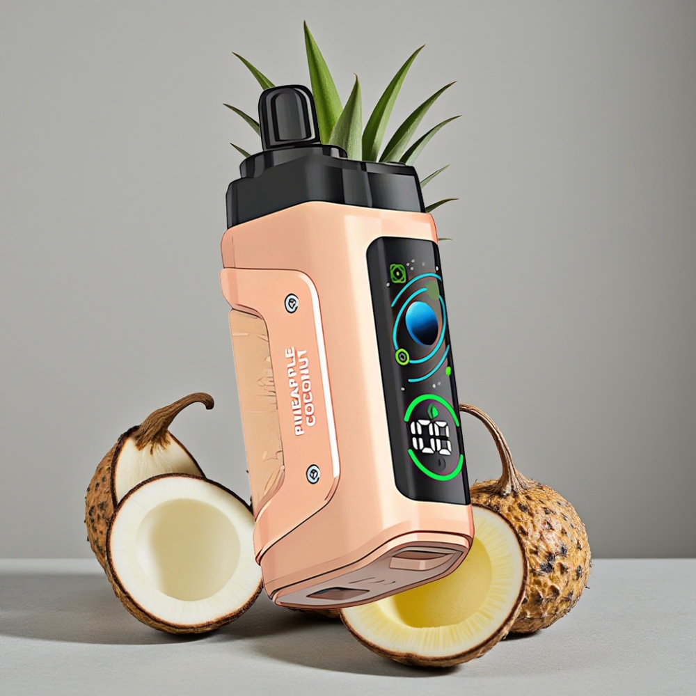 Razz Bar 45000 Puffs 1,0 Ohm Mesh Type-C Pineapple Kokos