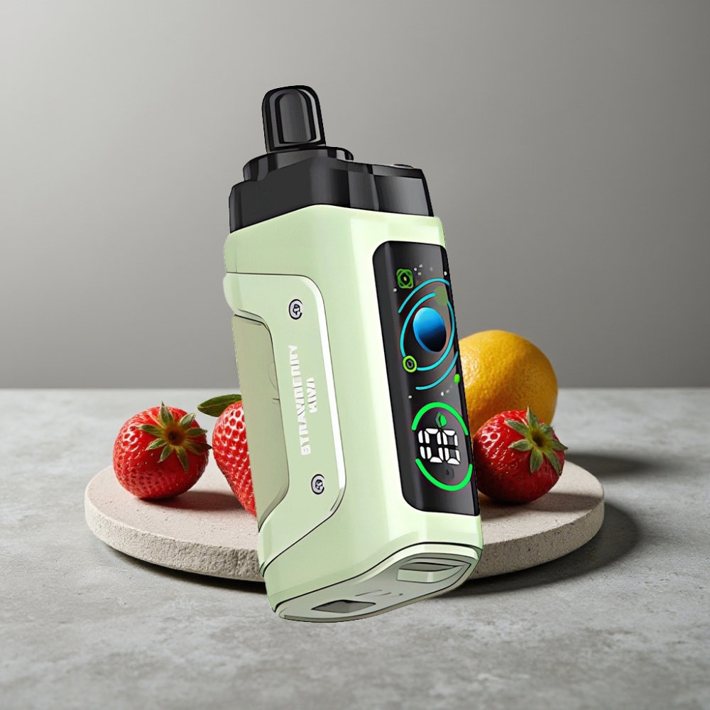 Razz Bar 45000 Puffs Mesh Coil Typ-C Ladbar Erdbeer-Kiwi