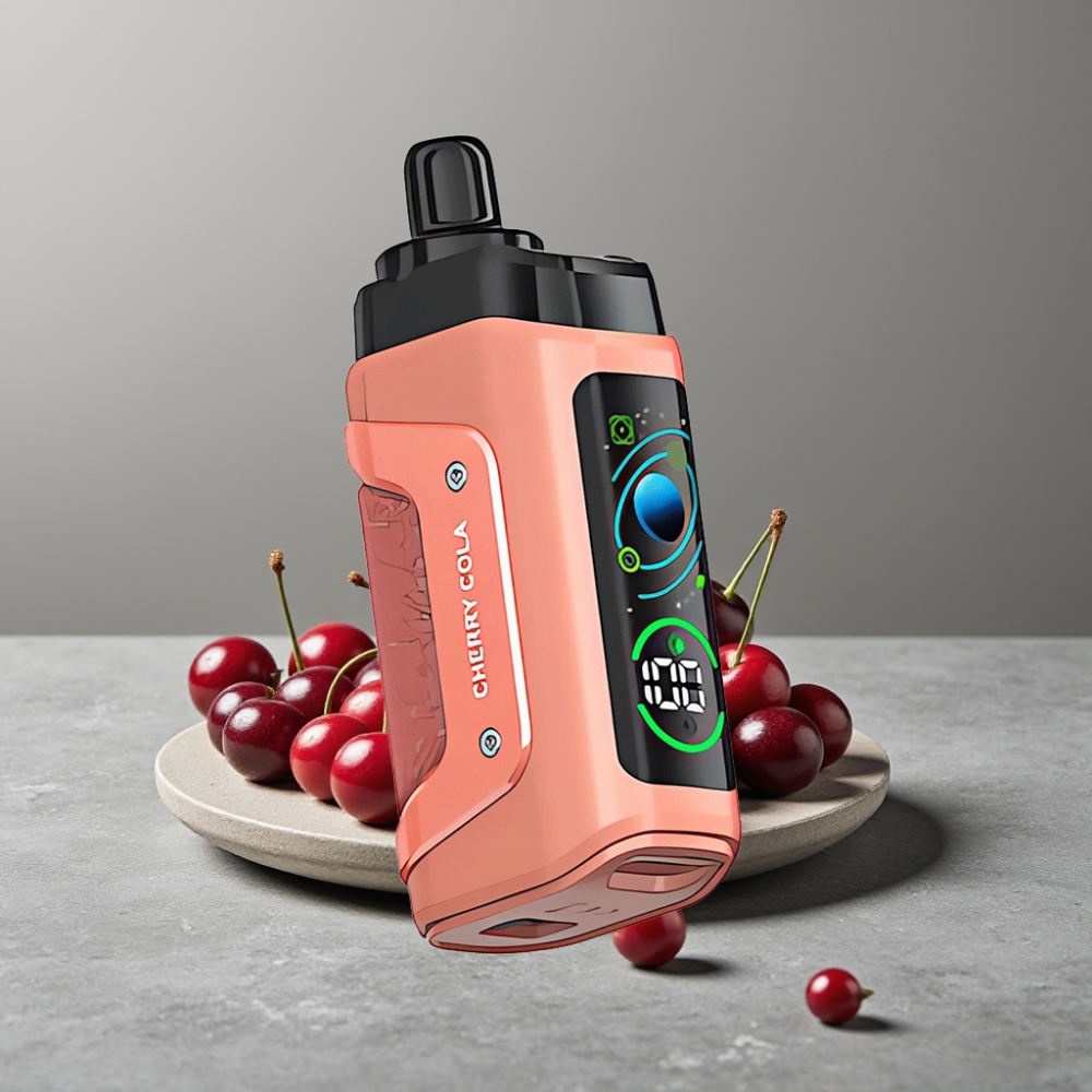 Razz Bar 45000 Puffs Typ-C Aufladbar 20 mg/ml Kirsch-Cola