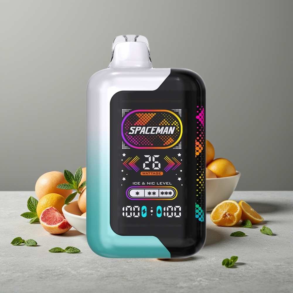 SMOK SPACEMAN SP40000 0% Nikotin 20ml 40000 Züge Dual-Mesh Typ-C