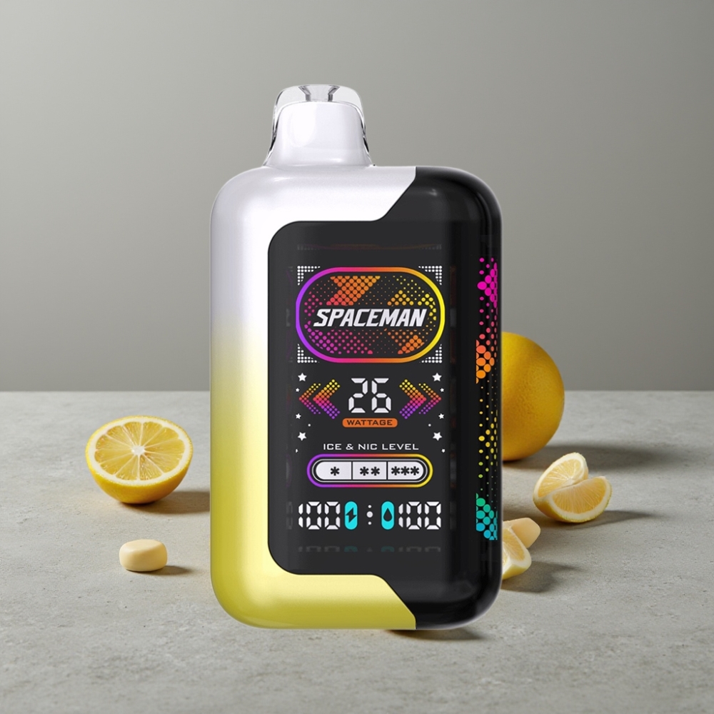 SMOK SPACEMAN SP40000 Zero Nic 20ml 40000 Puffs Dual Coil LED Screen Power Modes