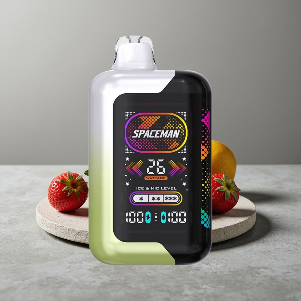 SMOK SPACEMAN SP40000 Zero Nikotin 20ml 40000 Züge Dual Coil LED Type-C