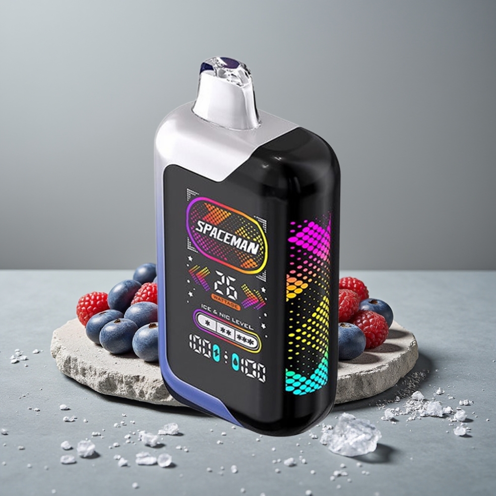 SMOK Spaceman SP40000 0% Nikotin 20ml 40000 Züge Wiederaufladbar LED-Anzeige