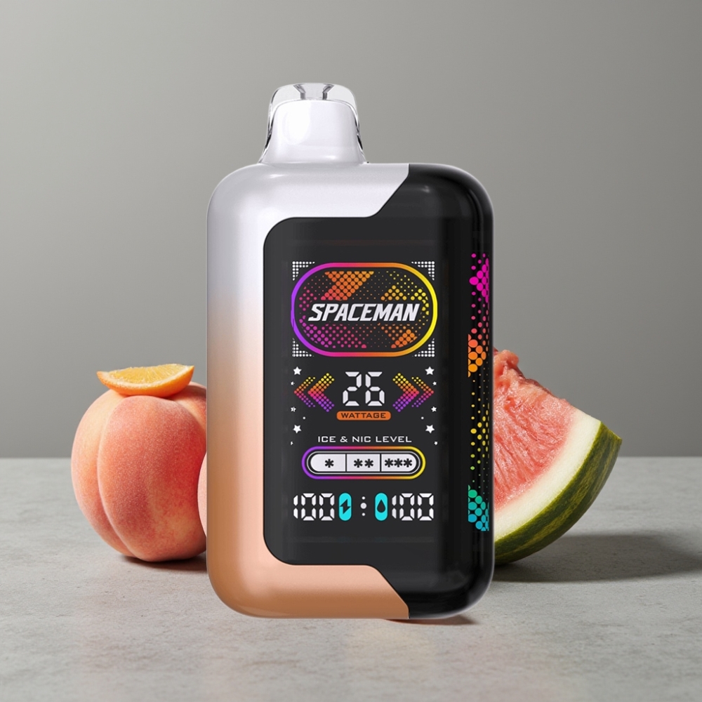 SMOK Spaceman SP40000 Zero Nikotin Disposable 20ml 40000 Züge Dual Coil LED Typ-C
